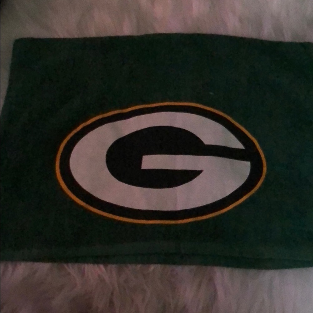 Green Bay packers game day towel